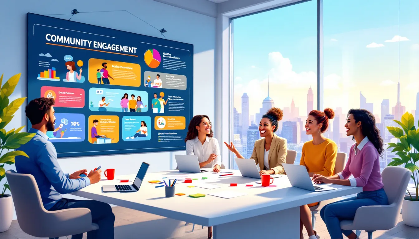 An illustration of community engagement efforts by ABA therapy providers.