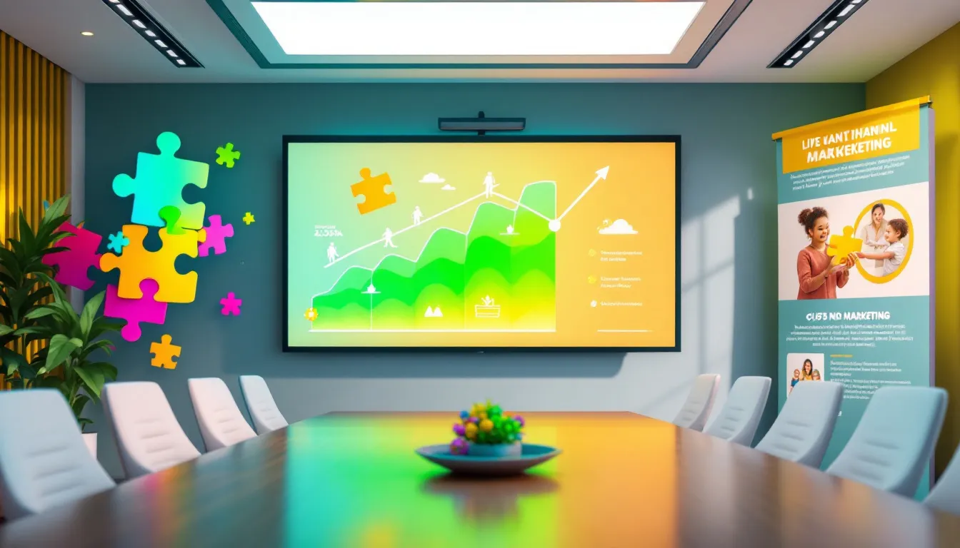 An illustration depicting the significance of marketing for ABA therapy services.