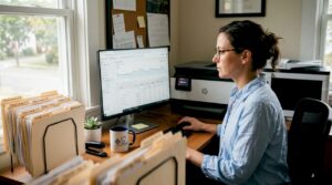Dental office manager using analytics tool
