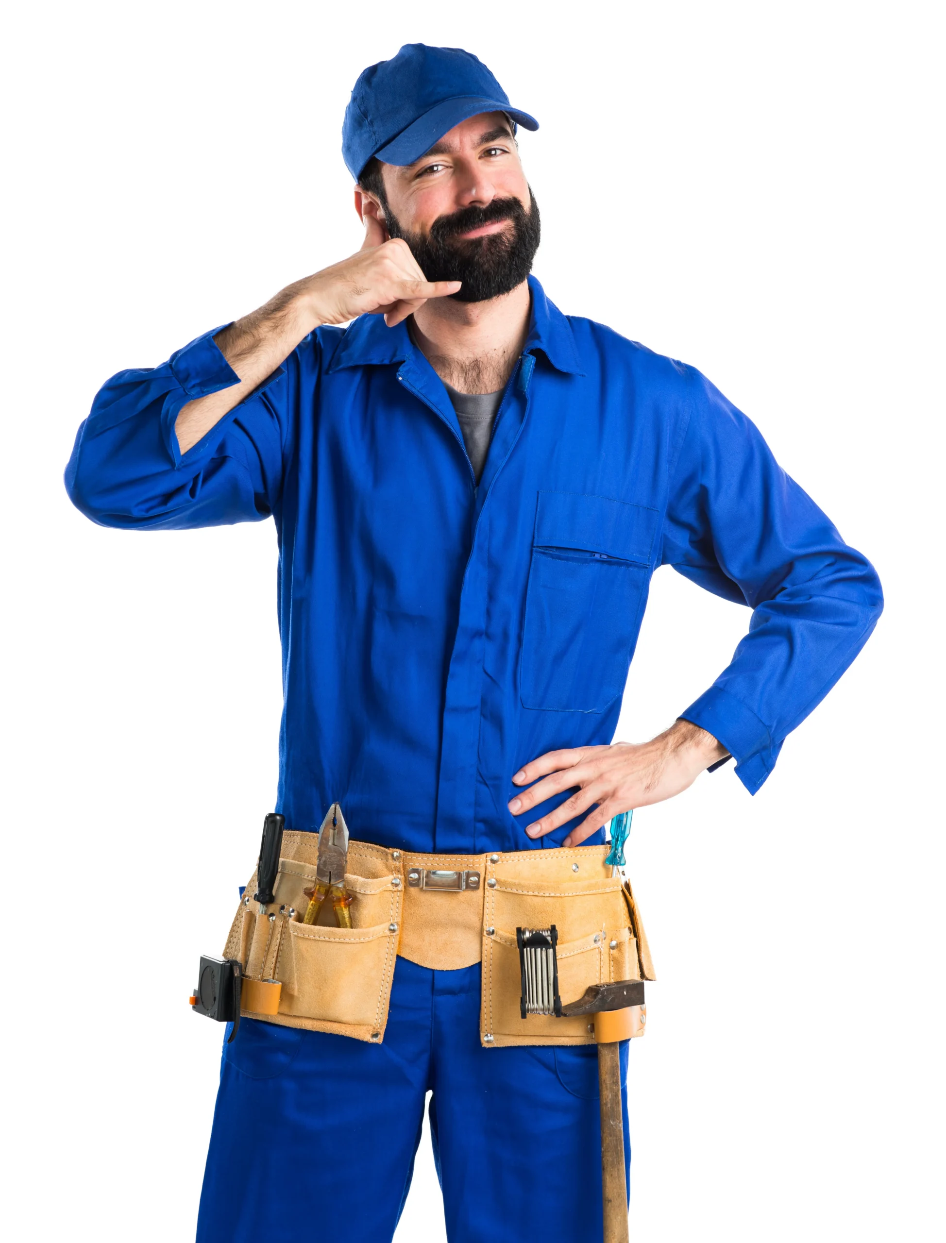 plumber standing