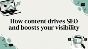 Decorative title card for SEO and content blog
