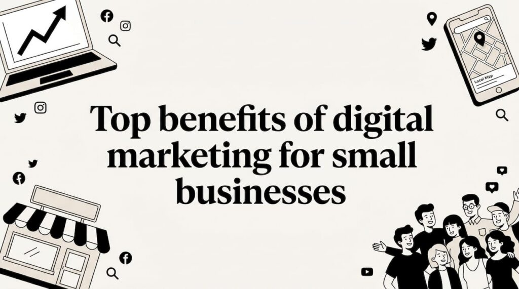 Top benefits of digital marketing for small businesses