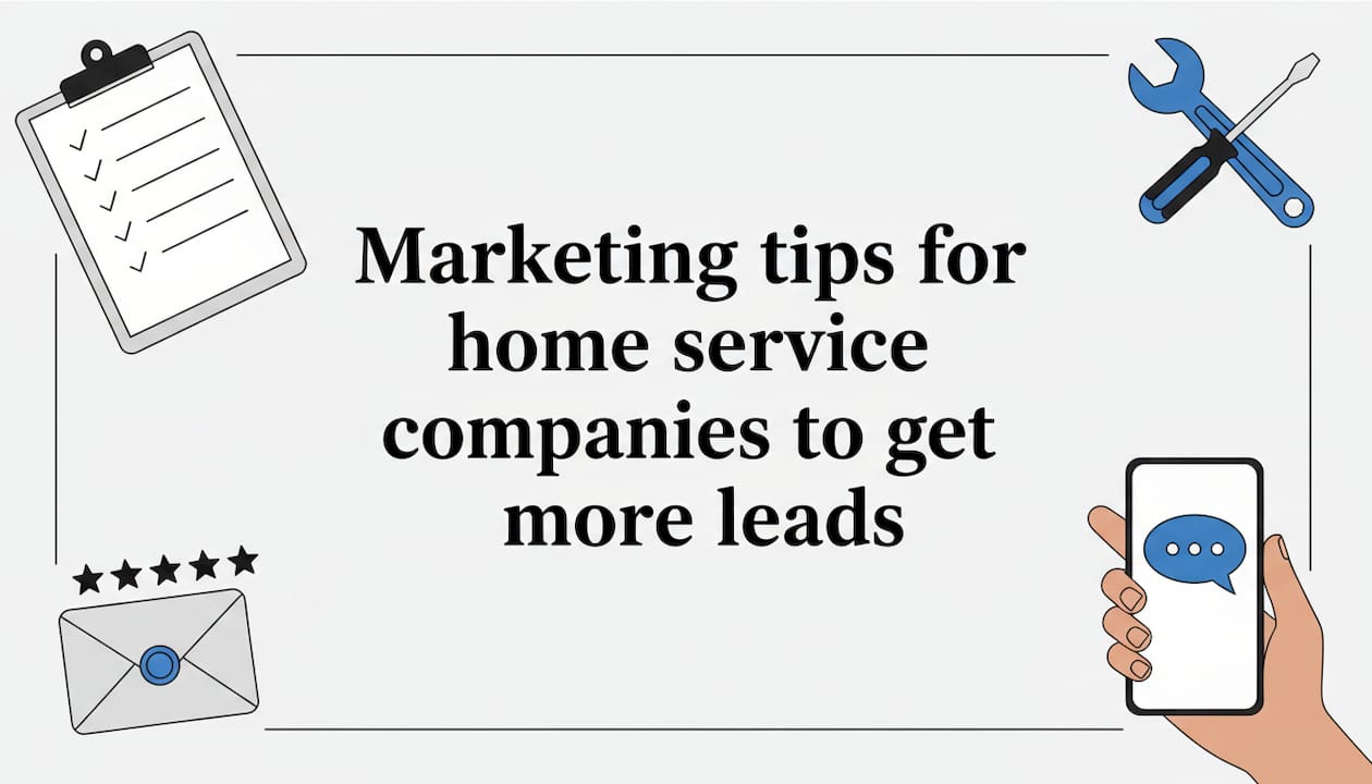 Marketing tips for home service companies to get more leads
